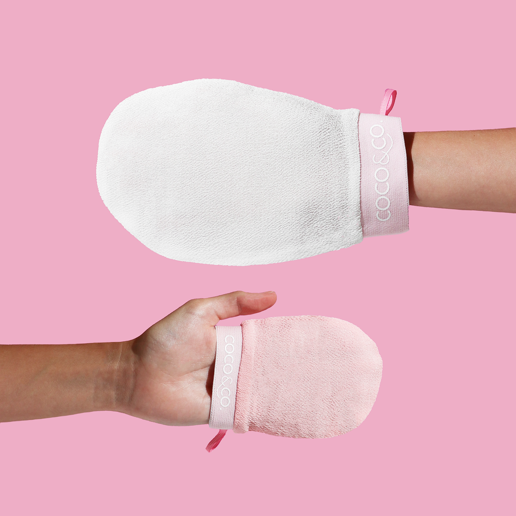 Exfoliating Skin Mitt - COCO & CO. Beauty